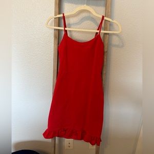 Lulu’s ruffle dress